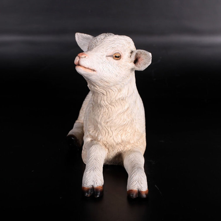 Baby goat hot sale figurine